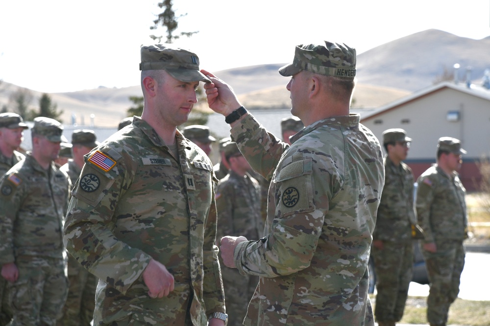 Capt. Steiner Promotion