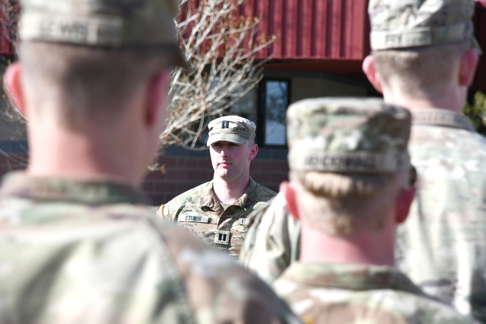 Capt. Steiner Promotion