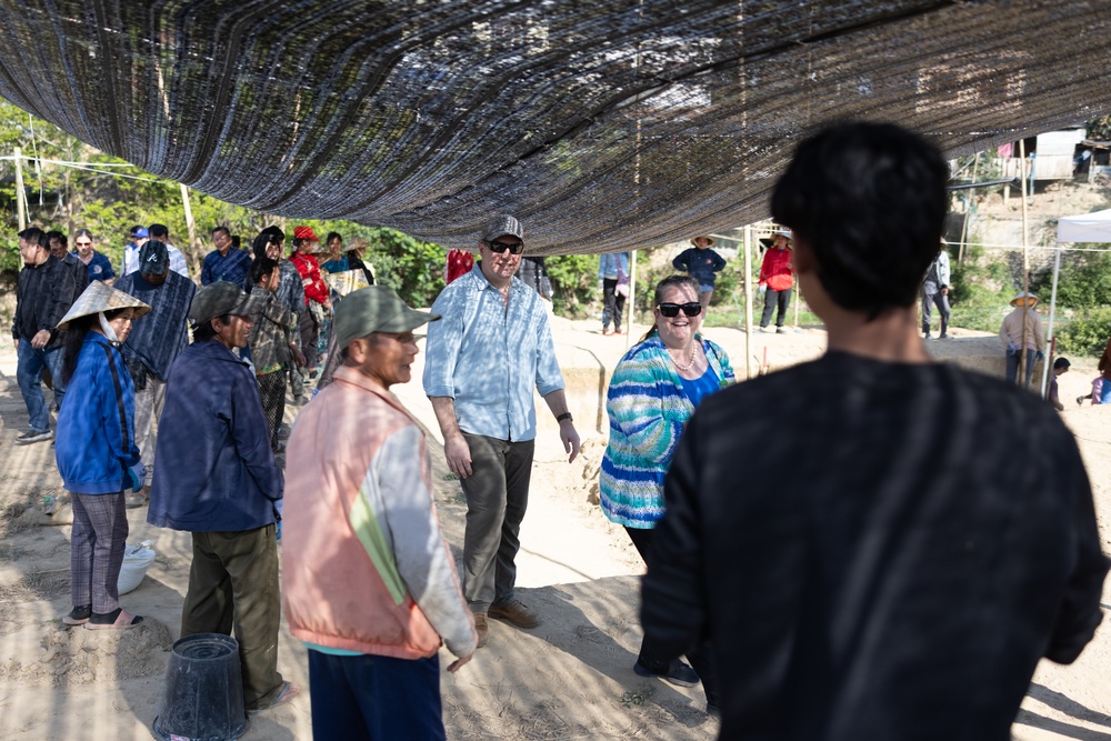 U.S. Ambassador to Lao PDR Heather Variava Visits DPAA Site