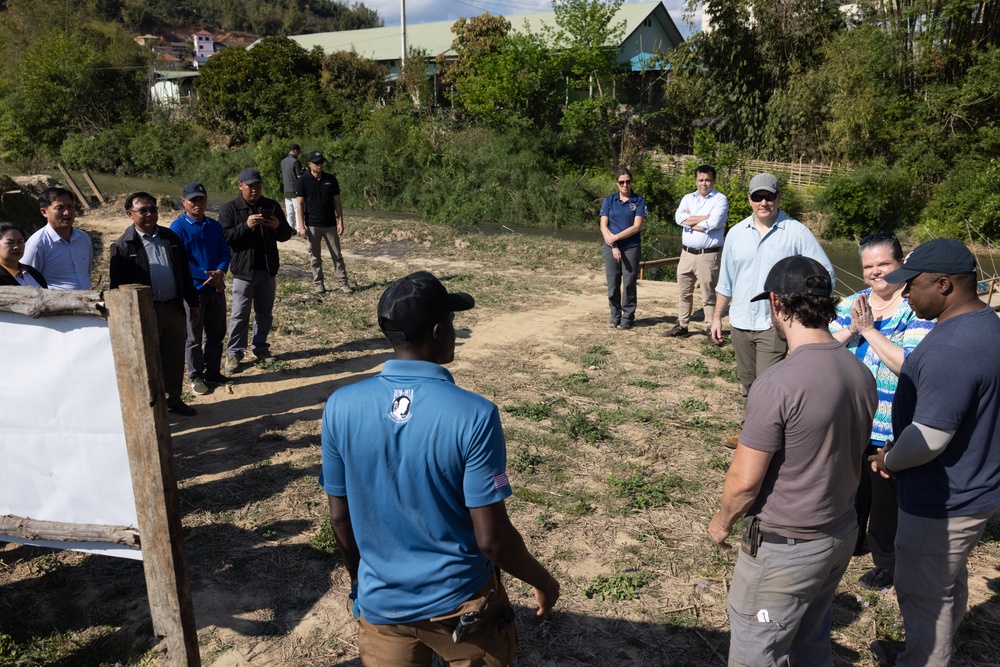 U.S. Ambassador to Lao PDR Heather Variava Visits DPAA Site