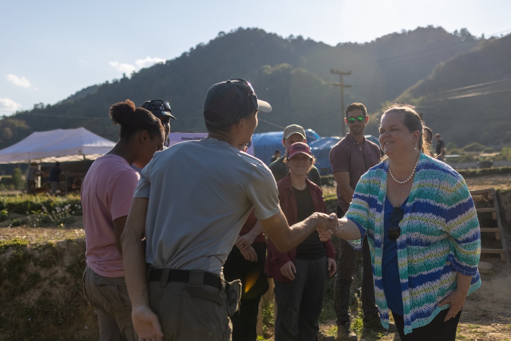 U.S. Ambassador to Lao PDR Heather Variava Visits DPAA Site