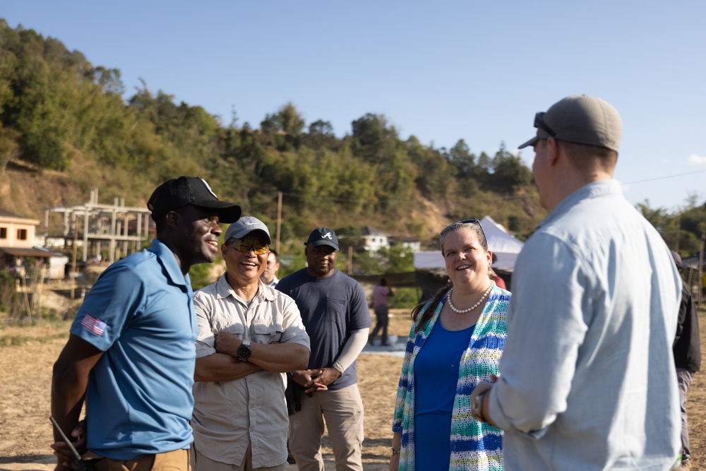 U.S. Ambassador to Lao PDR Heather Variava Visits DPAA Site
