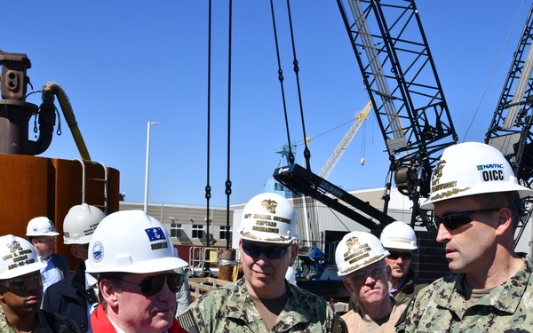 SECNAV Visits Portsmouth Naval Shipyard