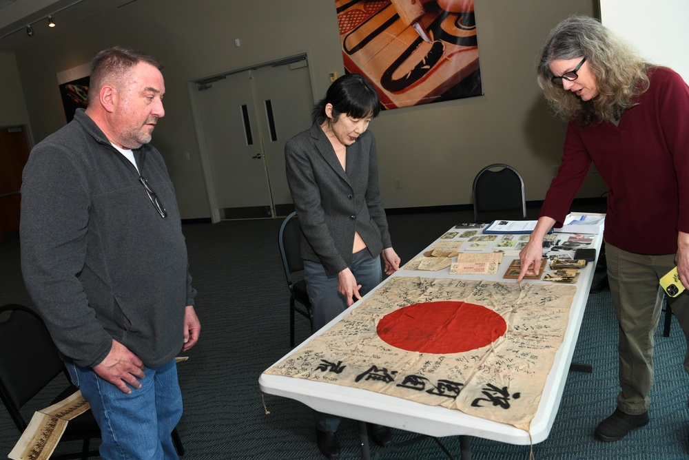 WWII ‘Good Luck Flag’ transfer offers closure while honoring reconciliation
