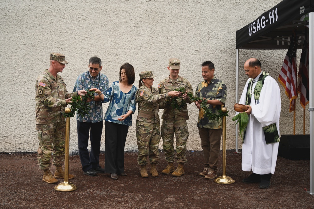 Hawaii Celebrates Blessing of New Water Tank at Schofield Barracks