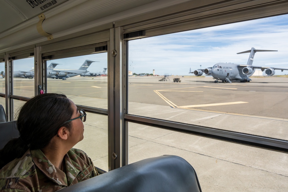 Future Leaders Witness the Mission in Action at Travis AFB