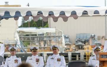 USS Vermont (SSN 792) Change of Command Ceremony