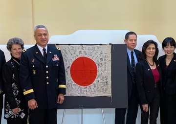 OBON Society helps return World War II Japanese ‘Good Luck Flag’