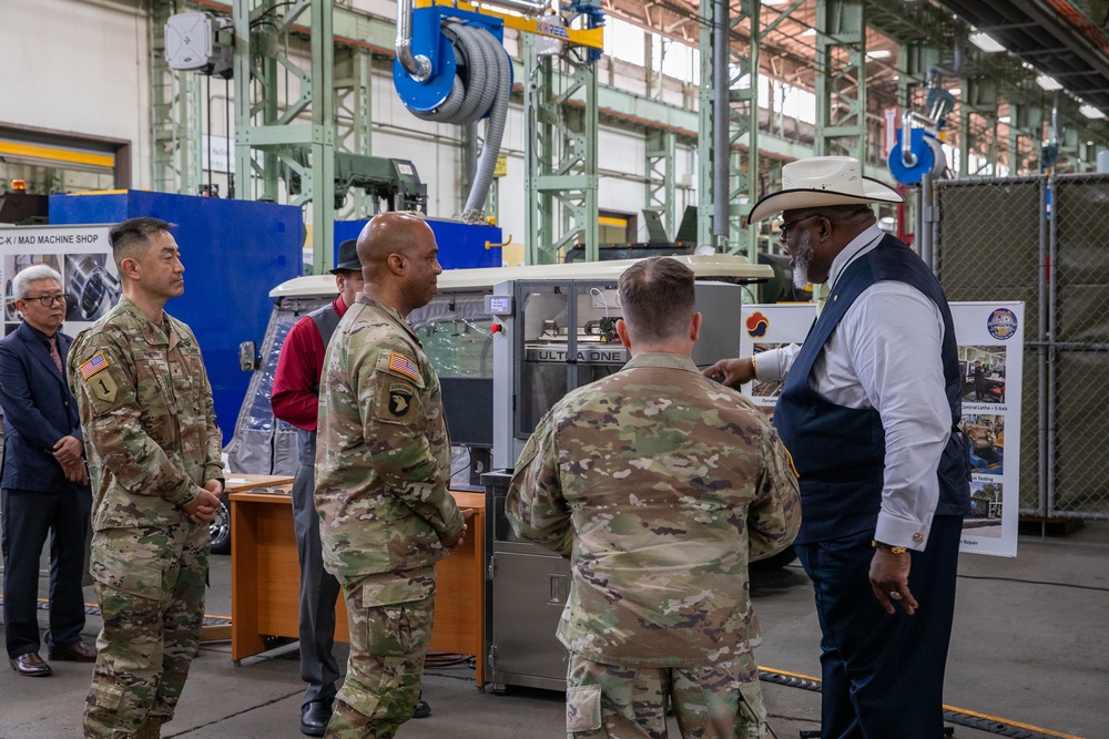 The U.S. Army Materiel Support Command – Korea welcomed Gen. Ronald P. Clark, commanding general of U.S. Army Pacific, on Apr. 9.