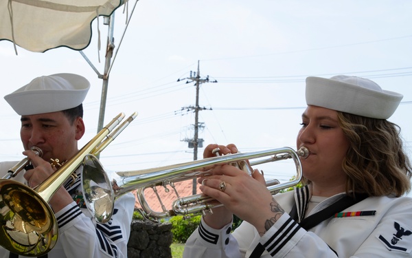 Shikina family hosts U.S. service members at Ishigaki Memorial Ceremony 80th anniversary