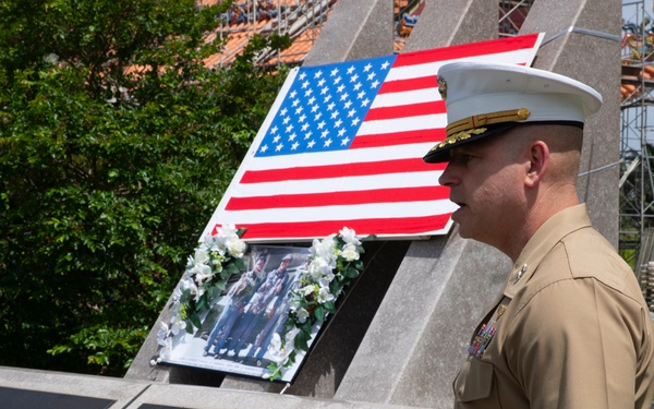 Shikina family hosts U.S. service members at Ishigaki Memorial Ceremony 80th anniversary