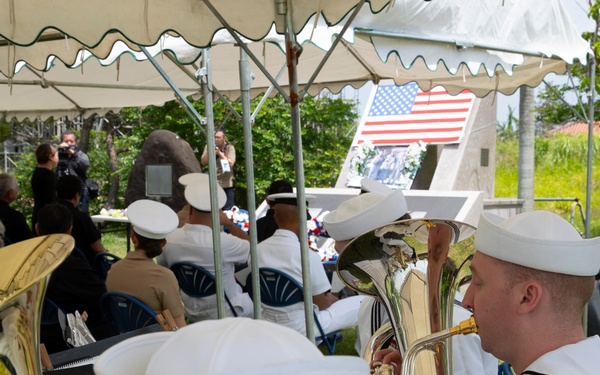 Shikina family hosts U.S. service members at Ishigaki Memorial Ceremony 80th anniversary