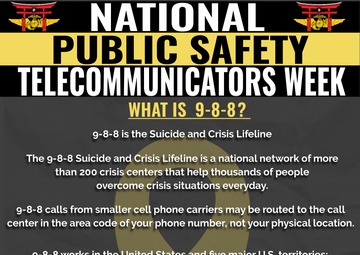 National Public Safety Telecommunicators Week Graphic