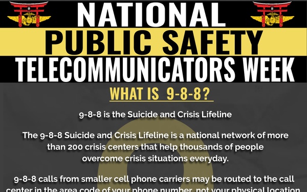 National Public Safety Telecommunicators Week Graphic