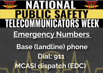 National Public Safety Telecommunicators Week Graphic