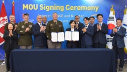 USACE, K-water renew Memorandum of Understanding to continue exchanges between the two agencies