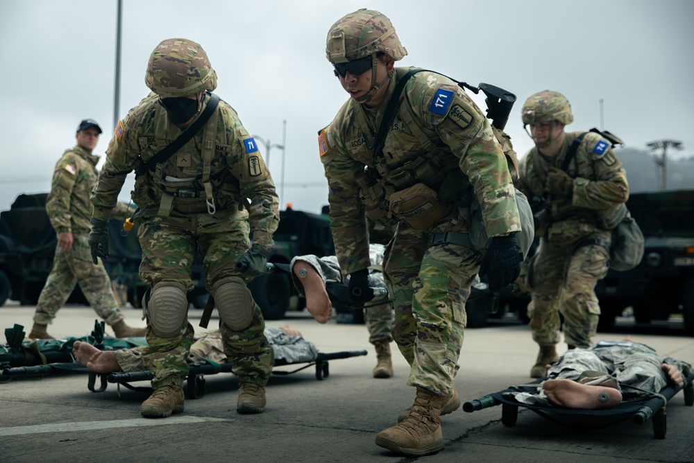 Soldiers Train To Get Their Expert Field Medical Badge