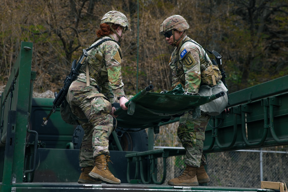 Soldiers Train To Get Their Expert Field Medical Badge