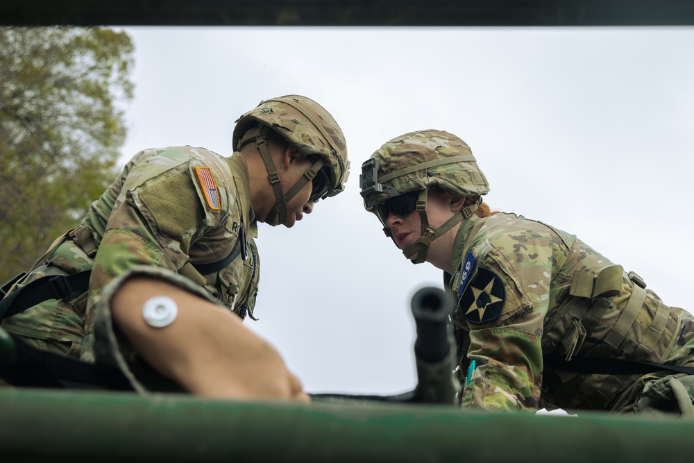 Soldiers Train To Get Their Expert Field Medical Badge