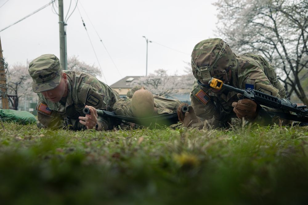 Soldiers Train To Get Their Expert Field Medical Badge