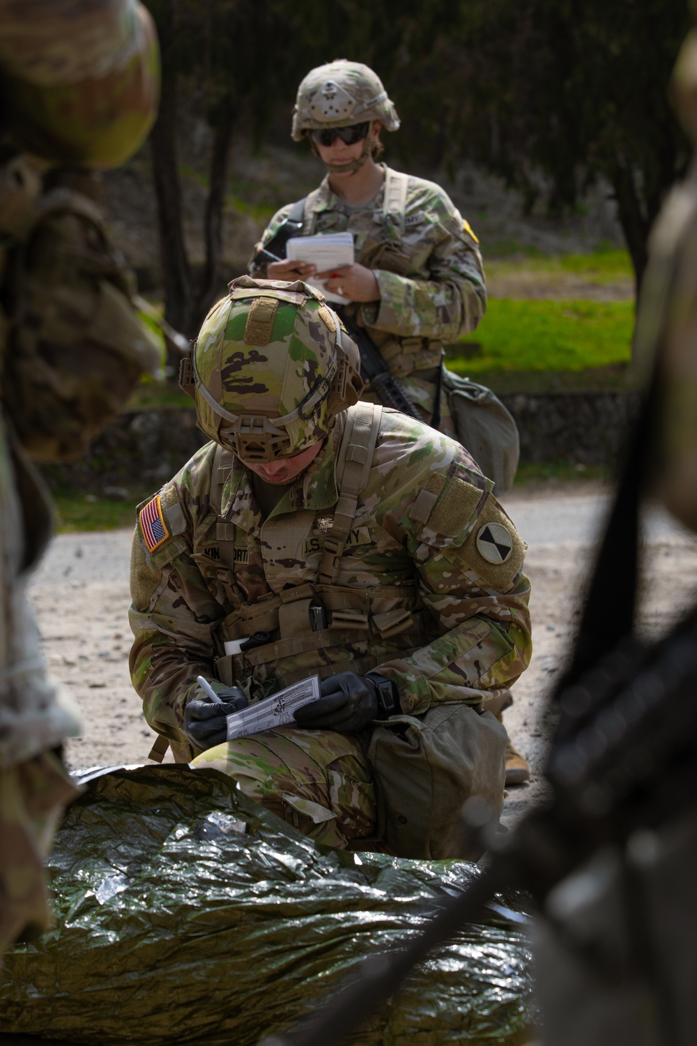 Soldiers Train To Get Their Expert Field Medical Badge