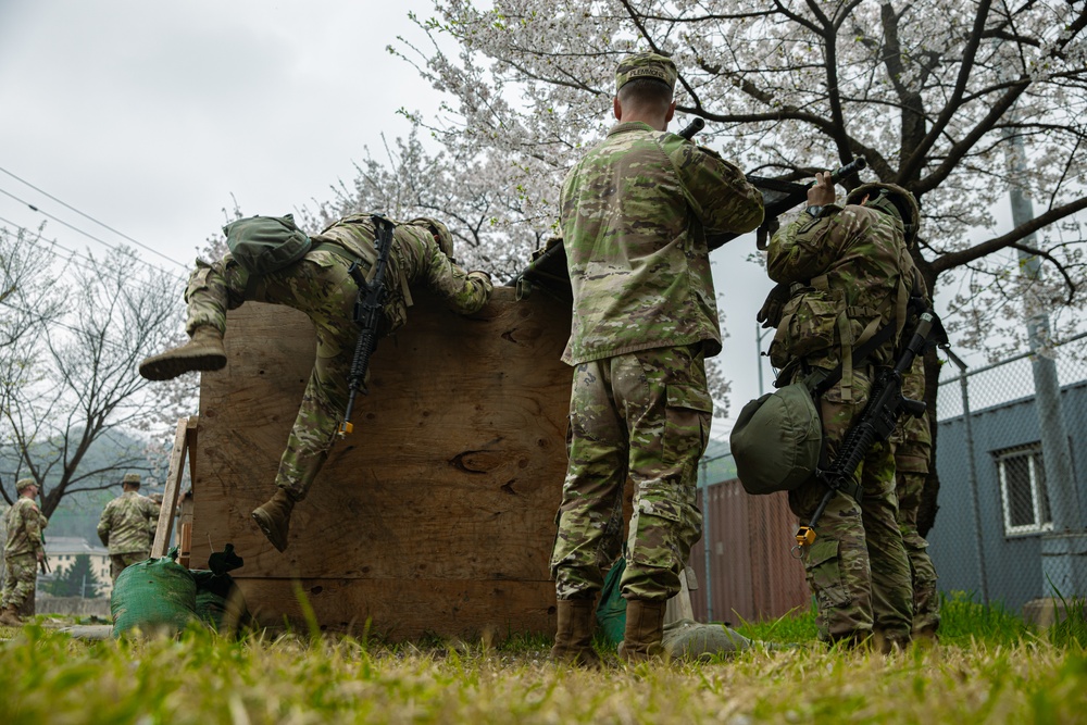 Soldiers Train To Get Their Expert Field Medical Badge