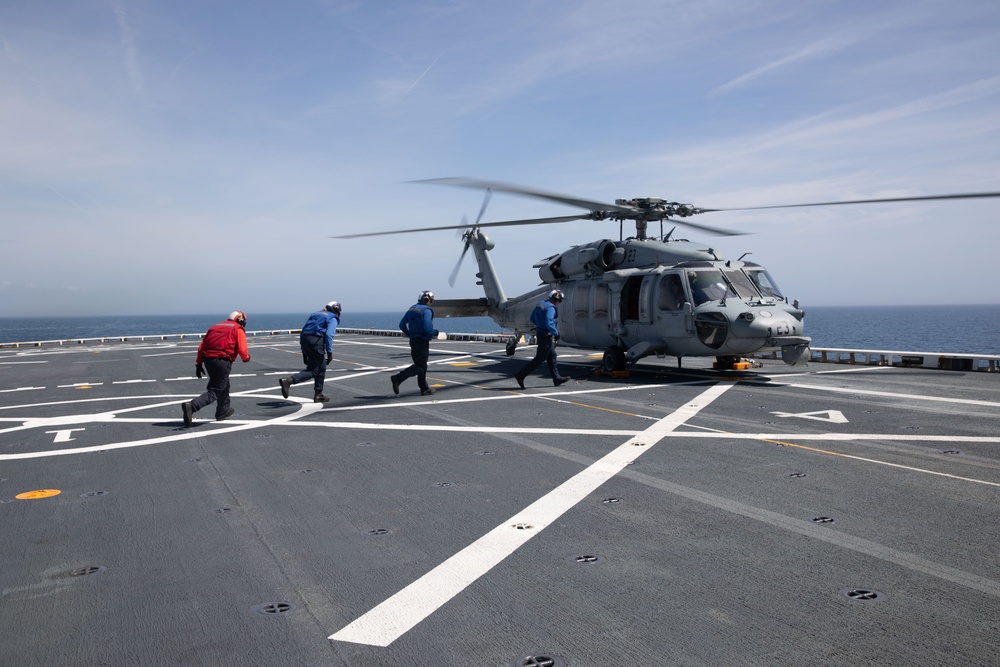 MH-60S On Deck