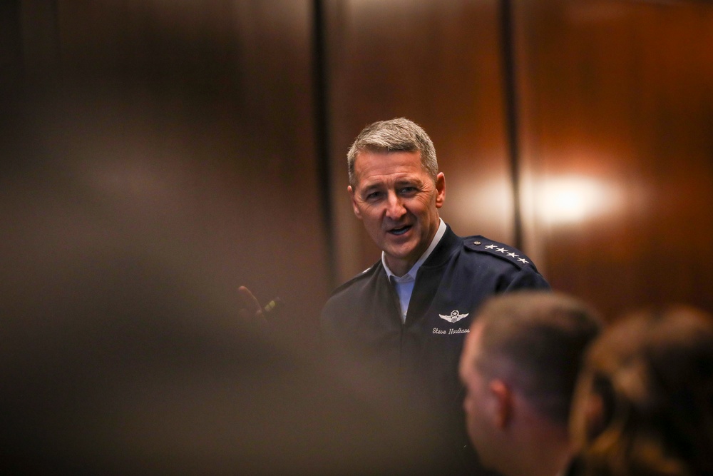Nordhaus, Raines address Ohio Air Guardsmen