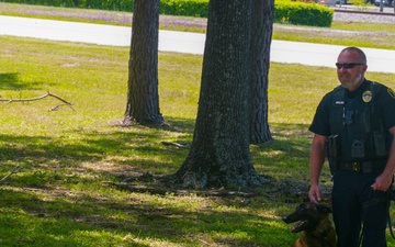 Robins’ military working dogs, Warner Robins Police team up to protect community