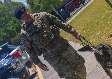 Robins’ military working dogs, Warner Robins Police team up to protect community