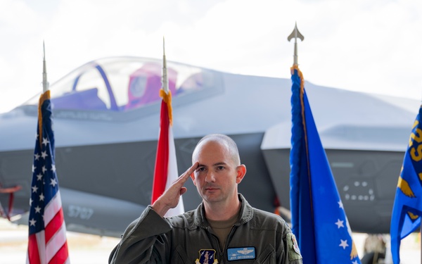 125th Operations Support Squadron Change of Command