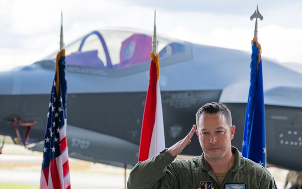 125th Operations Support Squadron Change of Command