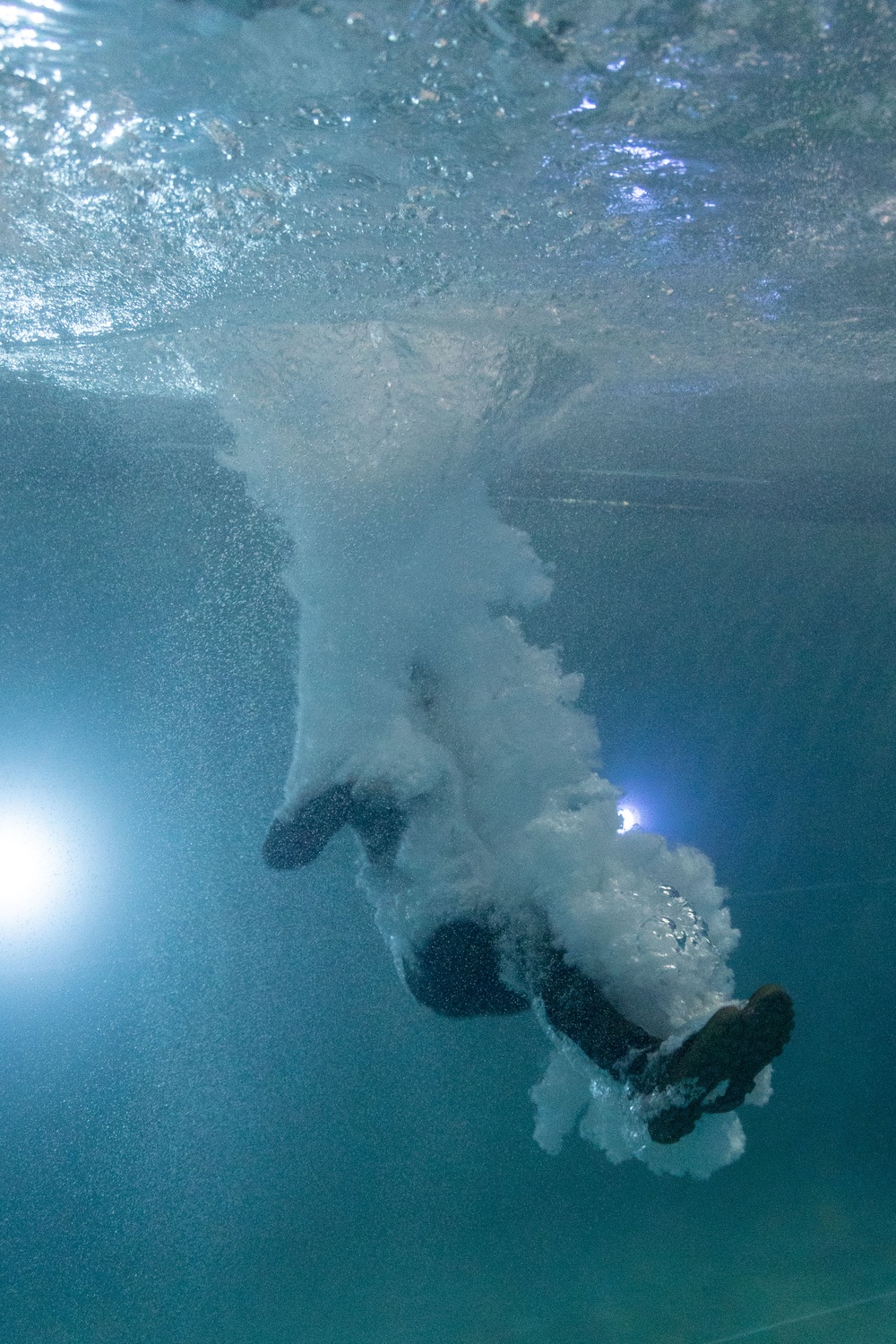 MARSOC Marines Conduct Swim Qualification