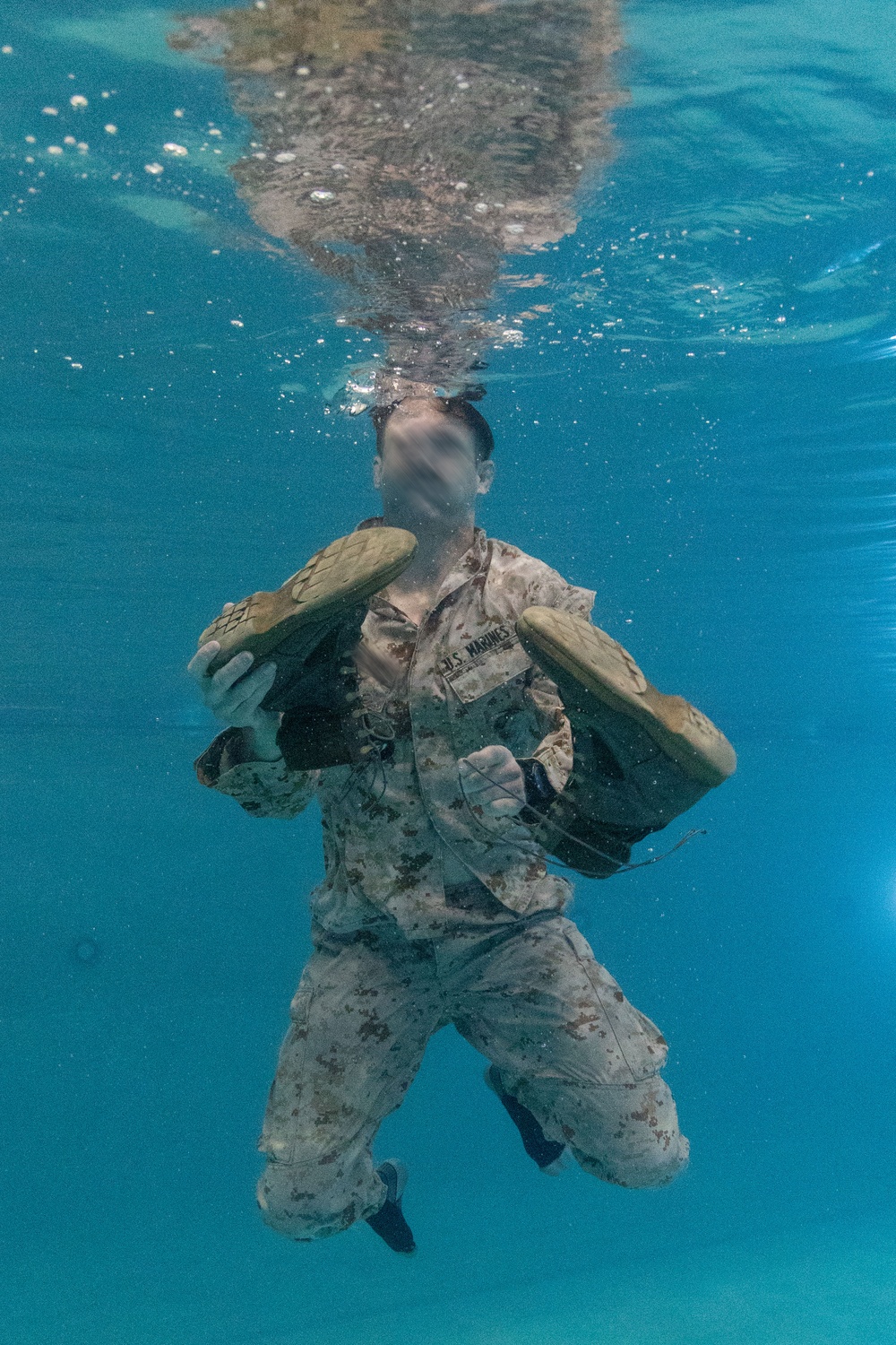 MARSOC Marines Conduct Swim Qualification