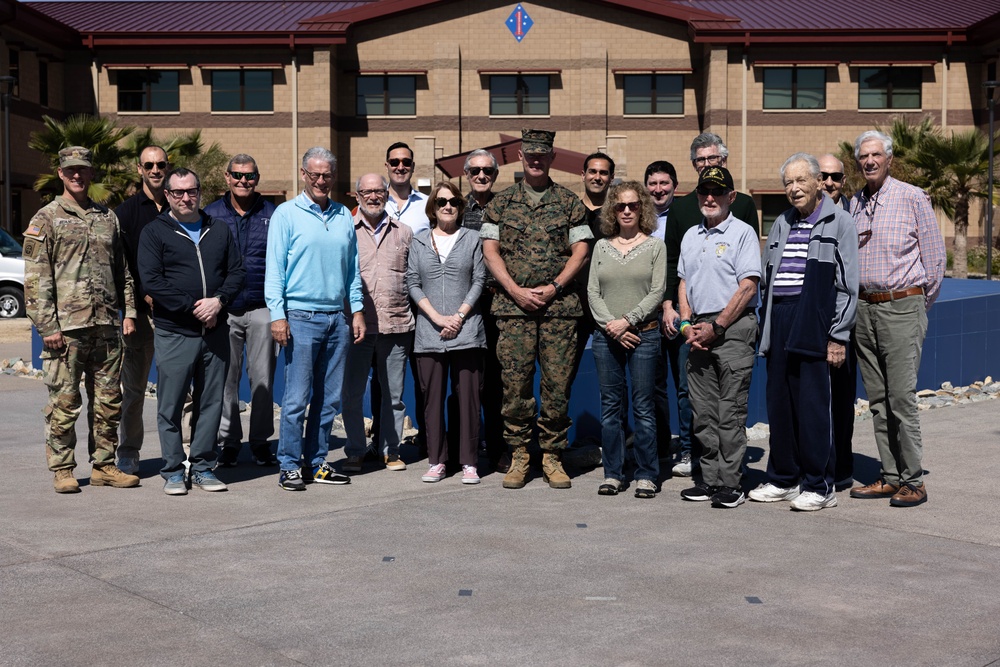 U.S. Marines demonstrate infantry immersion trainer for think tank