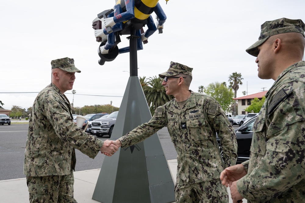 RADM Andros Visits NCG-1