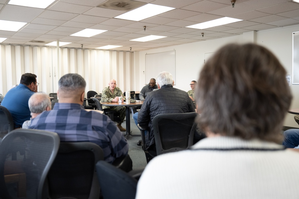 RADM Andros Visits NCG-1