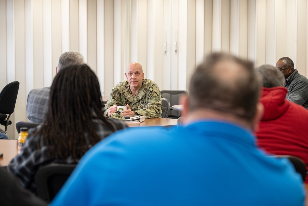 RADM Andros Visits NCG-1