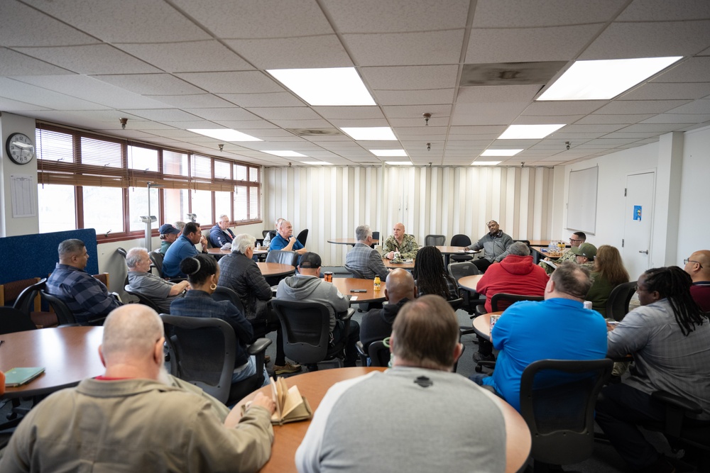 RADM Andros Visits NCG-1