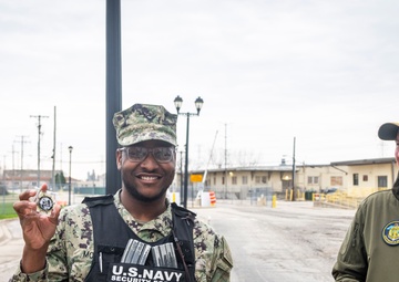 ASF Member Receives Coin From NSGL CO