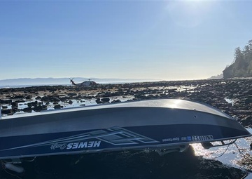 Coast Guard suspends search for overdue boaters off Neah Bay, Washington