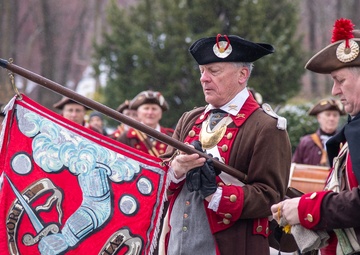 Installation leadership participates in Bedford Liberty Pole Capping