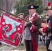 Installation leadership participates in Bedford Liberty Pole Capping