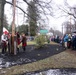 Installation leadership participates in Bedford Liberty Pole Capping