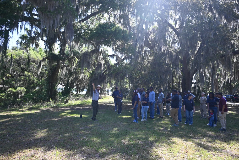 South Carolina State University ROTC Visit to Camp Saxton located on Naval Support Facility Beaufort