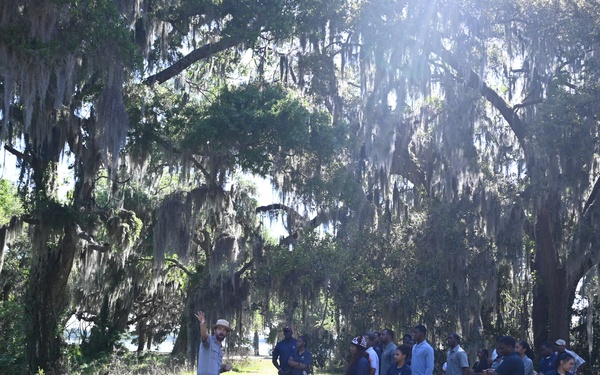 South Carolina State University ROTC Visit to Camp Saxton located on Naval Support Facility Beaufort