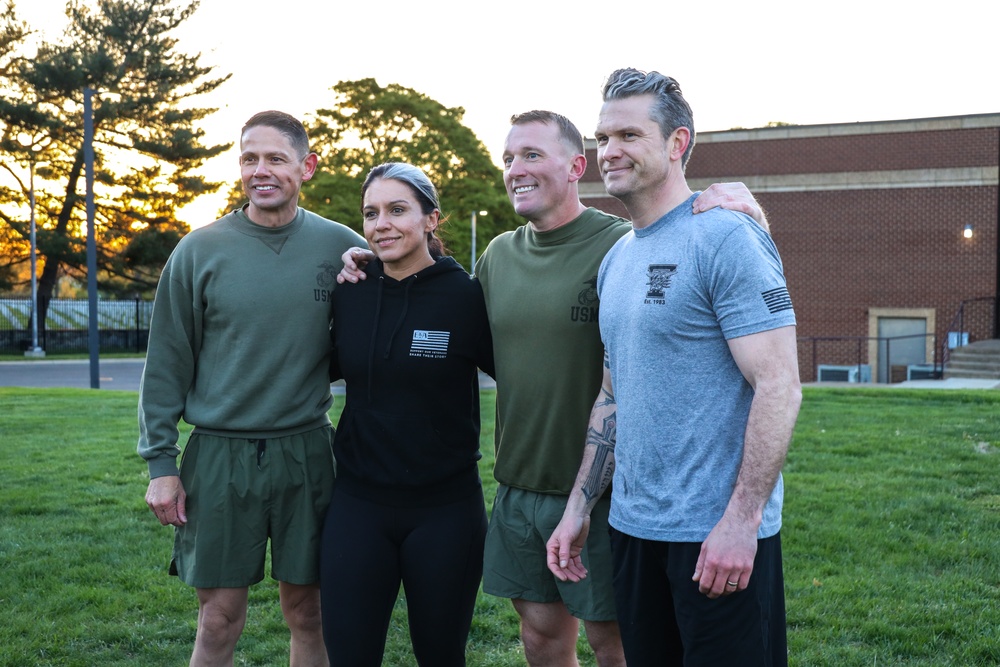 Circuit Workout with Medal of Honor Recipient Dakota Meyer
