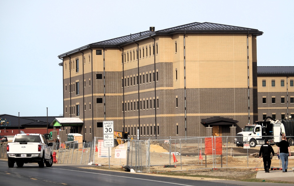 Fort McCoy’s South Barracks Project now passes 85 percent completion as April 2025 continues