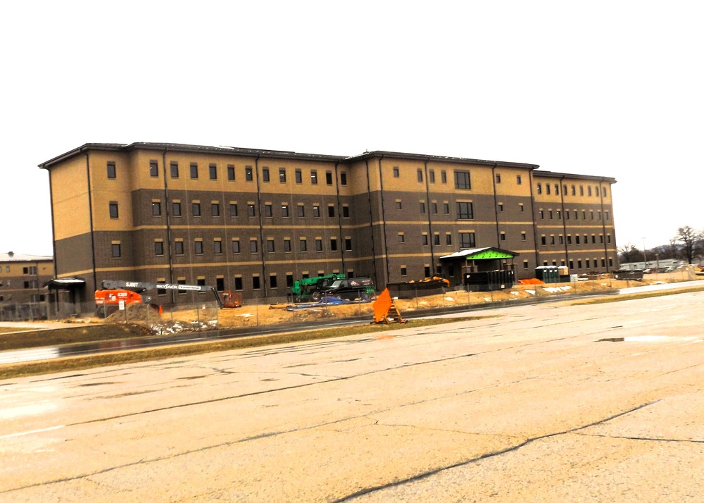 Fort McCoy’s South Barracks Project now passes 85 percent completion as April 2025 continues