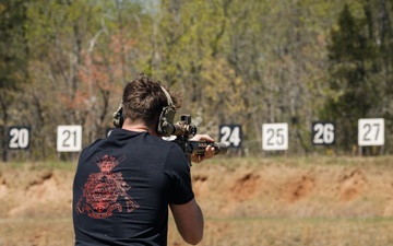 Royal Marines Compete in the Inter-Corps Infantry Team Trophy Match During the Marine Corps Marksmanship Championships